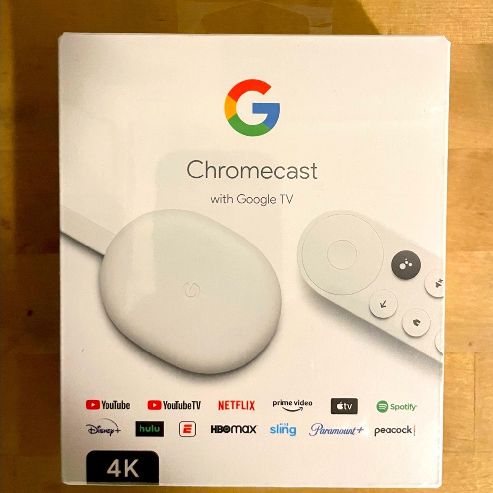 Chromecast with Google TV 4K